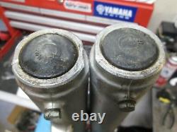 1985 Yamaha Yz125 Front Forks 55y-23103-l0-00 Suspension Tubes Legs Yz 125