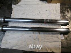 1985 Yamaha Yz125 Front Forks 55y-23103-l0-00 Suspension Tubes Legs Yz 125