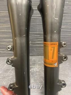 2004 Yamaha Vmax 1200 front fork tubes, suspension forks #62222
