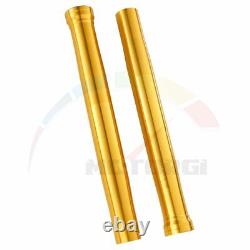 2Pcs Outer Fork Golden Tubes For YAMAHA R1 2002-2003 5PW-23136-10-00