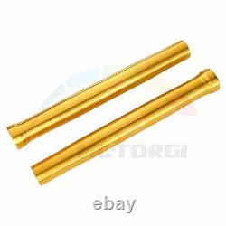 2Pcs Outer Fork Golden Tubes For YAMAHA R1 2002-2003 5PW-23136-10-00