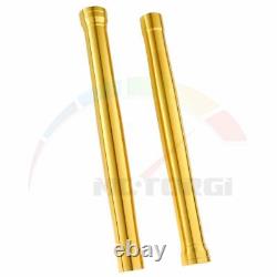 2Pcs Stanchions Gold Fork Tubes For Yamaha 2019 TRACER 900 540mm 1RC-23126-11-00