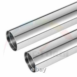 2xPipes Fork Tubes Inner Bars For YAMAHA R6 2001-2002 5MT-23110-00-00 43x585mm