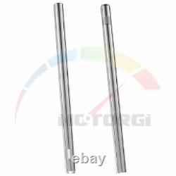 2xPipes Fork Tubes Inner Bars For Yamaha SR500 1978-1995 1979 94 93 92 35X587mm