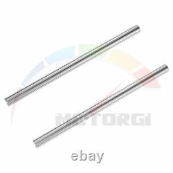 2xPipes Inner Fork Tubes Pair Bars For Yamaha RD125LC 1986 1GU-23110-00 33X590mm