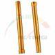 2x Stanchions Outer Fork Tubes Gold For Yamaha Mtn1000 Mt-10 Sp 2017-2018 527mm