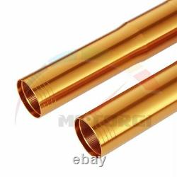 2x Stanchions Outer Fork Tubes Gold For YAMAHA MTN1000 MT-10 SP 2017-2018 527mm