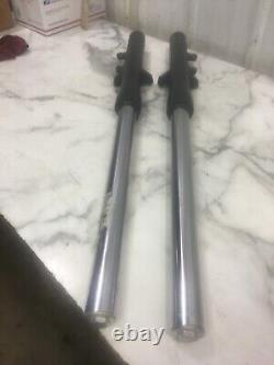 99 Yamaha XVS 1100 XVS1100 V-Star front forks fork tubes chocks right left