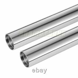 Front Fork Inner Tubes Pipes For Yamaha FZR400RR 1990 92 38x630mm Pair