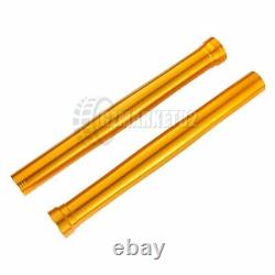 Front Fork Outer Tubes For YAMAHA YZF R1 2015-2021 R6 2017-2020 Pipe Pair Gold