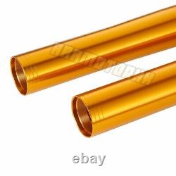 Front Fork Outer Tubes Pipes For YAMAHA FZ10 2017 MT10 2018 2019 2020 2021 Gold