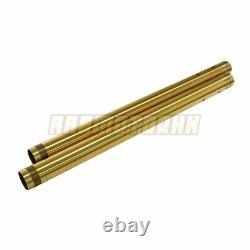 Front Fork Tubes For Yamaha FZ-09 FZ09 2015 2016 Fork Pipe Pair Gold New