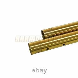 Front Fork Tubes For Yamaha XSR900 2014-2018 Fork Pipe Pair Gold 2015 2016 2017