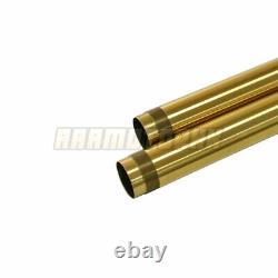 Front Fork Tubes For Yamaha XSR900 2014-2018 Fork Pipe Pair Gold 2015 2016 2017