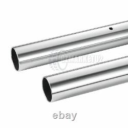 Front Fork Tubes Inner Pipes Bars For Yamaha YZF-R1 YZF R1 2004 2005 2006 Pair
