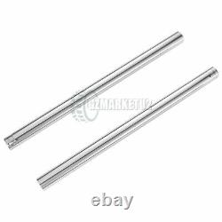 Front Suspension Inner Fork Tubes Pipes Stanchions For Yamaha TZR250 1KT 1987