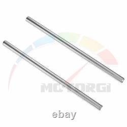 Pipes Fork Inner Tubes Bars Silver For Yamaha XV750 1981-1983 1982 4X7-23110-00