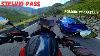Riding Full Throttle To The Top Of The Stelvio Pass Yamaha Tracer 7 Quickshifter