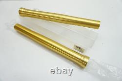YAMAHA MT10 front fork outer tubes set gold left right 2016-2020