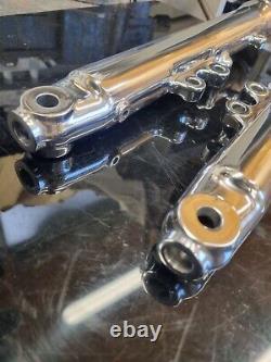 Yamaha RD350LC 4L0 lower Fork Sliders. Mirror Polished. See photos