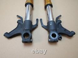 Yamaha YZF R1 16 2016 front fork tube stanchions pair KYB #spares# (10561)