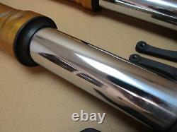 Yamaha YZF R1 16 2016 front fork tube stanchions pair KYB #spares# (10561)