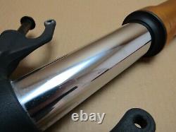 Yamaha YZF-R1 60th Anniversary 2016 left fork tube stanchion KYB bent (5954)